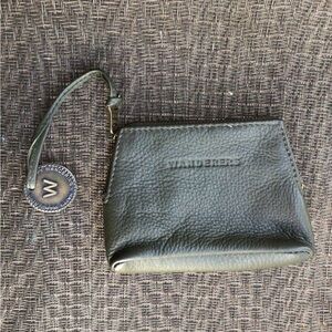 Wanderer The Milano Green Olive Leather Card Wallet